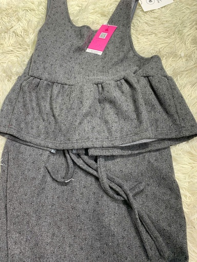 SET BABYDOLL XÁM CHẤM BI THUY