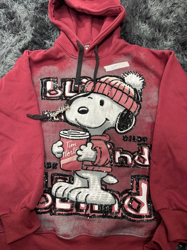 ÁO PHÔNG ĐỎ CÓ MŨ ĐÍNH ĐÁ THUY