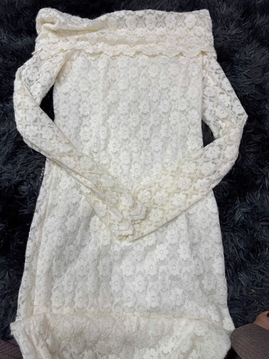 VÁY LIÊN TRỄ VAI TRẮNG TOAN