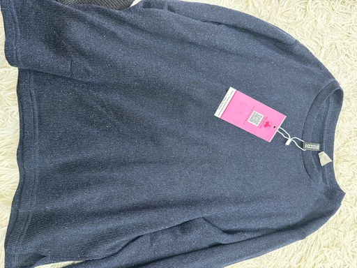 ÁO LEN DÁNG RỘNG XANH DƯƠNG NGUYET