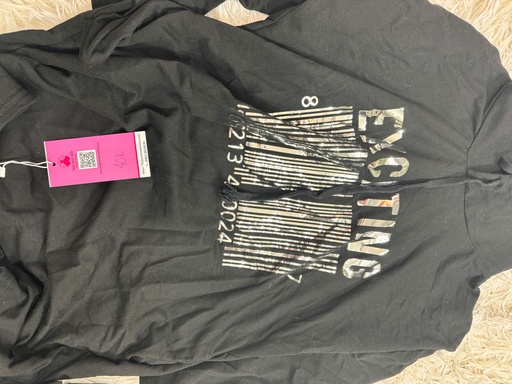 ÁO HOODY DÁNG RỘNG ĐEN NGUYET