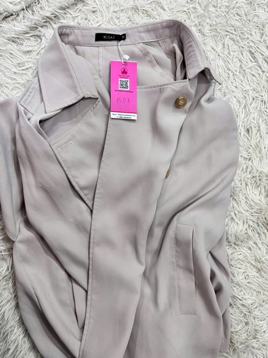 ÁO KHOÁC MĂNGTO TRẮNG NGUYET