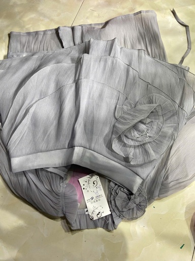 SET VÁY ÁO VOAN XANH LƠ THUY