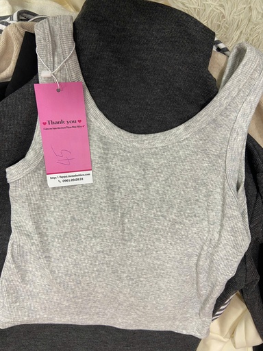 ÁO 3 LỖ XÁM THUY