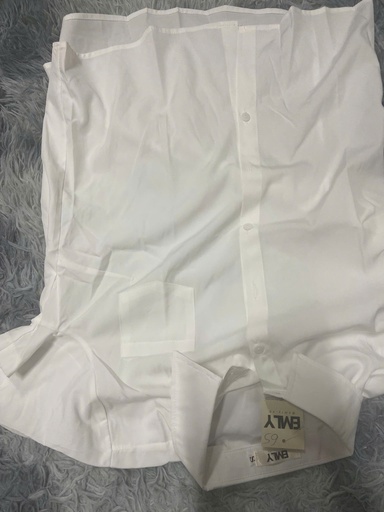 ÁO SƠ MI TRẮNG CỘC TAY THUY