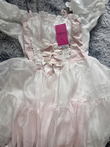 VÁY HỒNG CÔNG CHÚA SEN