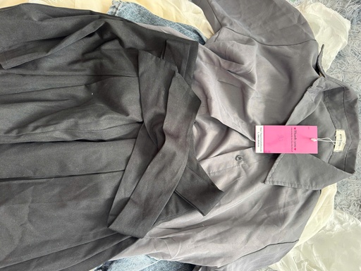 SET VÁY ÁO NÂU CV XẾP LY SEN