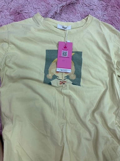 ÁO PHÔNG CỘC TAY HỌA TIẾT Ô VUÔNG T.LINH