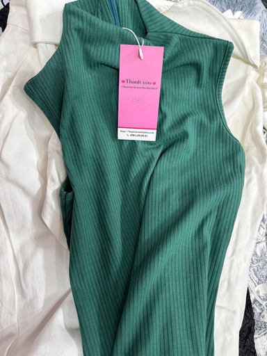 VÁY BODY SÁT NÁCH XANH LÁ YEN