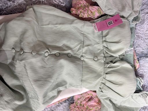 VÁY 2 DÂY CÓ ĐỆM MÚT BOBY XANH DƯƠNG YEN