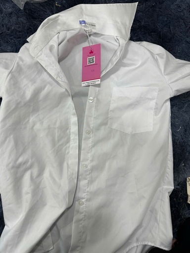 ÁO SƠMI CỘC TAY TRẮNG T.NGUYEN