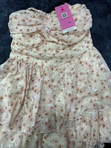 VÁY CUP BABYDOLL HOA NHÍ T.NGUYEN