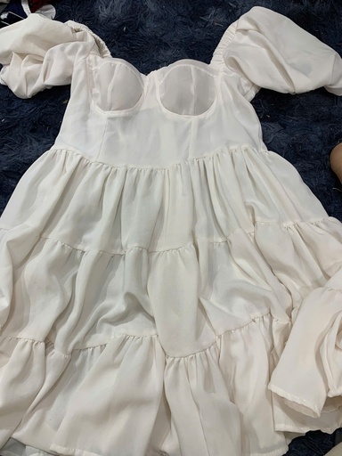 VÁY LIỀN TRẮNG CÓ ĐỆM MÚT NTKOANH