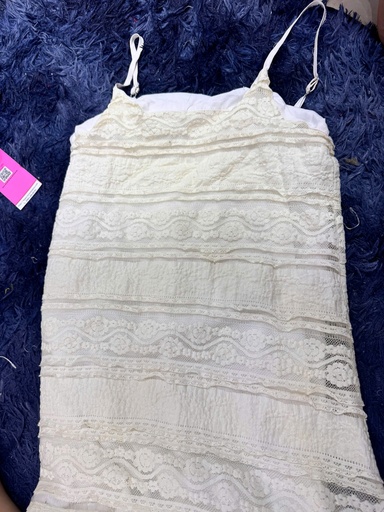 VÁY LIỀN 2 DÂY TRẮNG HA