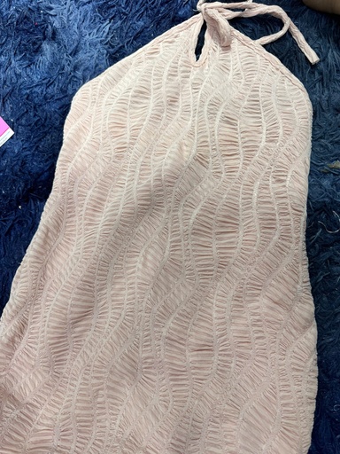 VÁY NHÚN CỔ YẾM HA