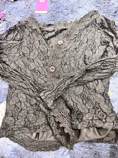 ÁO ĐIỆU ĐEN REN HA