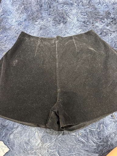 QUẦN SOOC NHUNG ĐEN HA