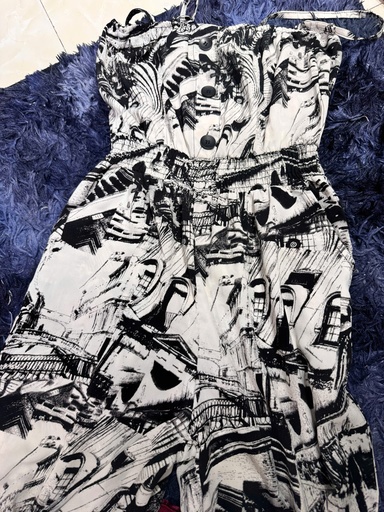 BỘ JUM TRẮNG HỌA TIẾT ĐEN HA