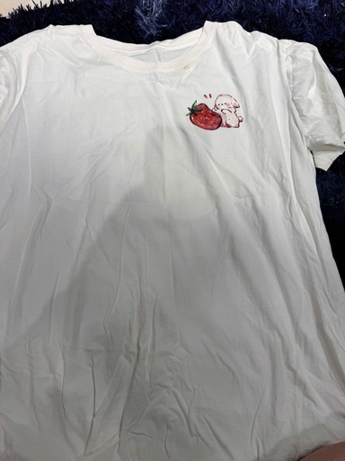 ÁO PHÔNG TRẮNG GẤU DÂU VY