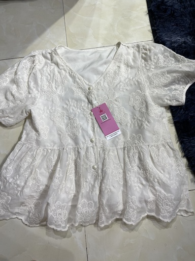 ÁO BABYDOLL TRẮNG TIEN