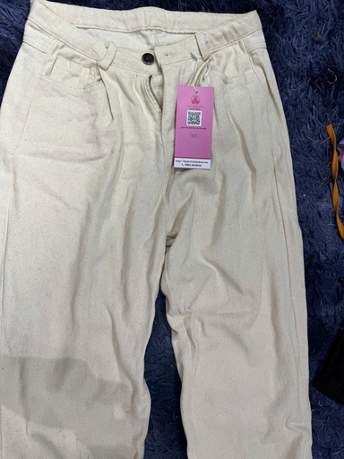 QUẦN BÒ TRẮNG VAN