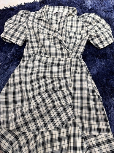 VÁY KẺ CỔ VEST NMPHUONG