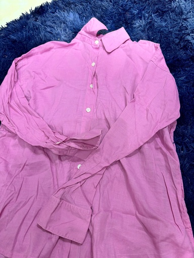 ÁO SƠMI HỒNG NMPHUONG