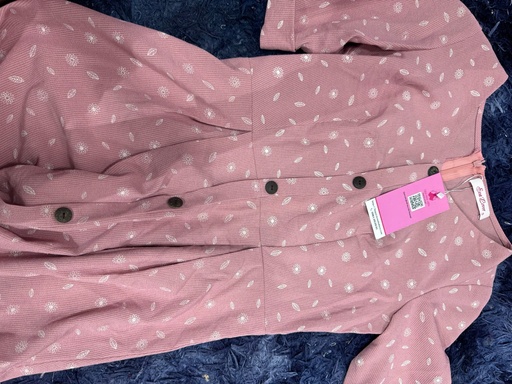 VÁY HỒNG HỌA TIẾT VTRINH