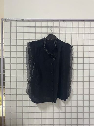 áo ba lỗ đen khoét nách