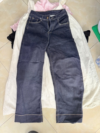 QUẦN BÒ XANH GẤP ỐNG NMPHUONG