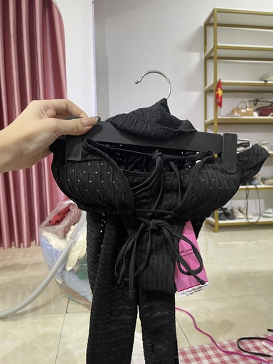 bikini đen 3 món