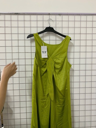 váy 2 dây xanh chuối 