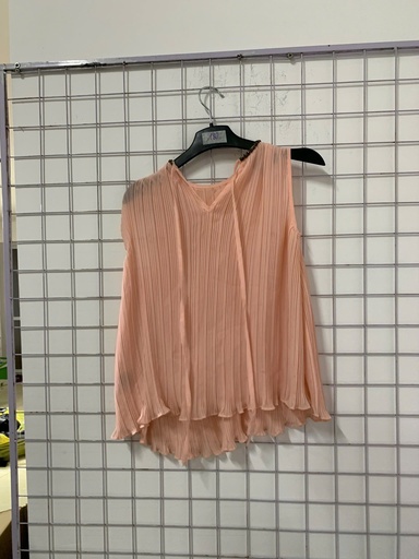 áo ba lỗ hồng xếp ly 