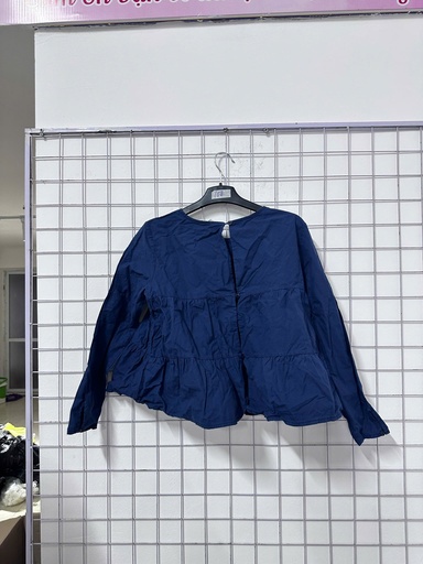 áo dài tay xanh than xoè 