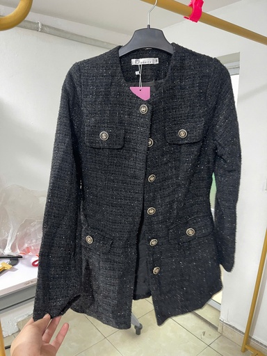 ÁO KHOÁC DẠ ĐEN