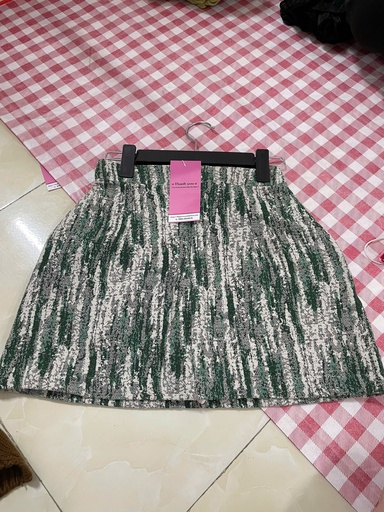 cv dạ xanh loang trắng 